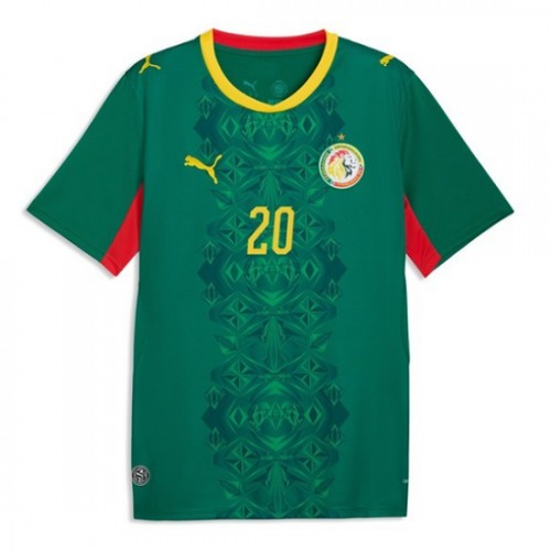 Senegal Iliman Ndiaye #13 Replika Bortatröja VM 2026 Kortärmad